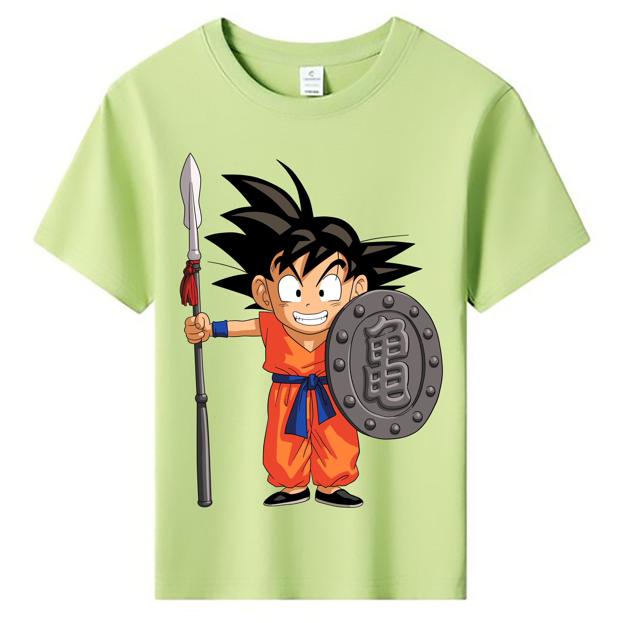 （画像用） ドラゴンボール 孫悟空（そん ごくう）Son Goku カカロット DRAGON BALL Kakarotto 綿100％キッズTシャツ（フロントプリント）